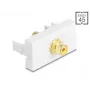 DeLOCK modulo Keystone 90859 connettore RCA bianco giallo