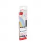 Pennarello Edding 4-1200-4-3 blu rosa viola giallo punta a bulbo
