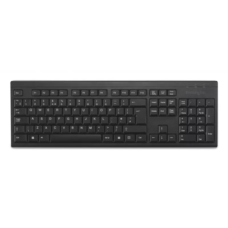Kensington KB150 EQ tastiera wireless, full-size (100%), wireless, RF wireless, membrana, QWERTY, nero
