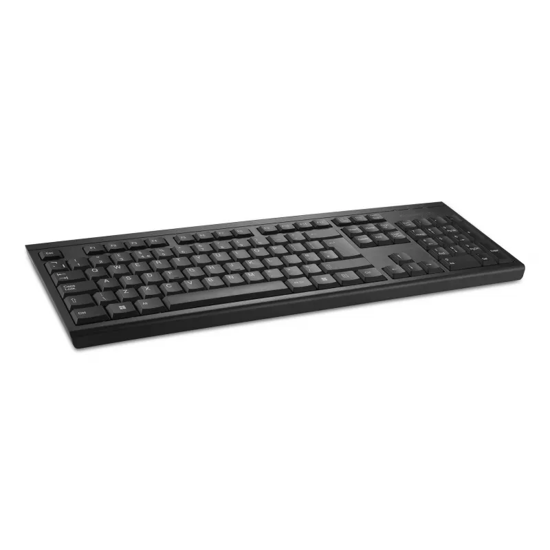 Kensington KB150 EQ tastiera wireless, full-size (100%), wireless, RF wireless, membrana, QWERTY, nero