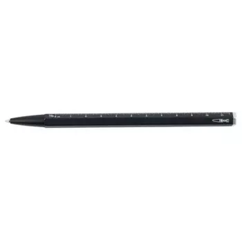 Penna a sfera multifunzione TROIKA CONSTRUCTION BASIC nero