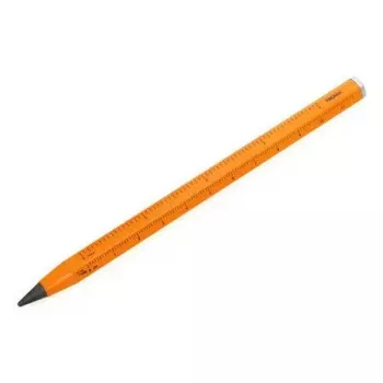 Portamina meccanico TROIKA CONSTRUCTION ENDLESS HB arancione alluminio