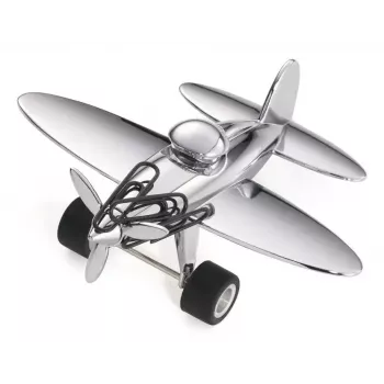 TROIKA Stop-Over GAM12/CH dispenser graffette, argento