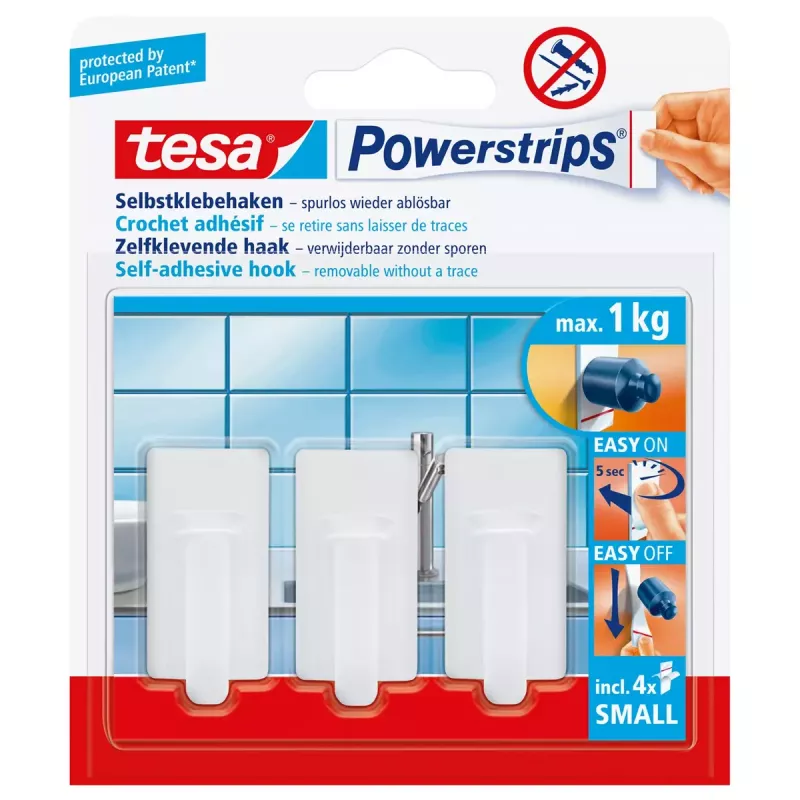 Gancio per asciugamani TESA Powerstrips 57533-00016-00