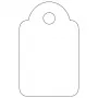 APLI 07009 etichette non adesive 200 pezzi bianco rettangolare 1,5x2,4 cm