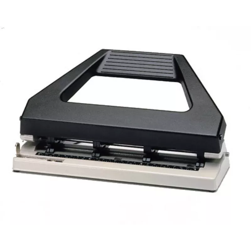 Rexel 420 Variabel 08909 perforatore multiplo con foratura variabile, 30 fogli, metallo, nero/grigio