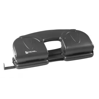 Perforatore Rexel V412 a 4 fori nero