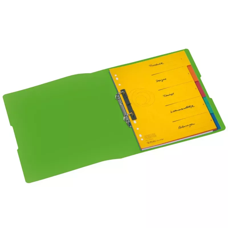 Raccoglitore ad anelli Herlitz 11226388 A4 verde