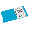 Raccoglitore ad anelli Herlitz 11205721 blu trasparente