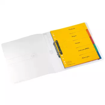 Raccoglitore ad anelli Herlitz 11205770 trasparente