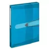 Cartellina Herlitz polipropilene (PP) blu trasparente A4 11206141