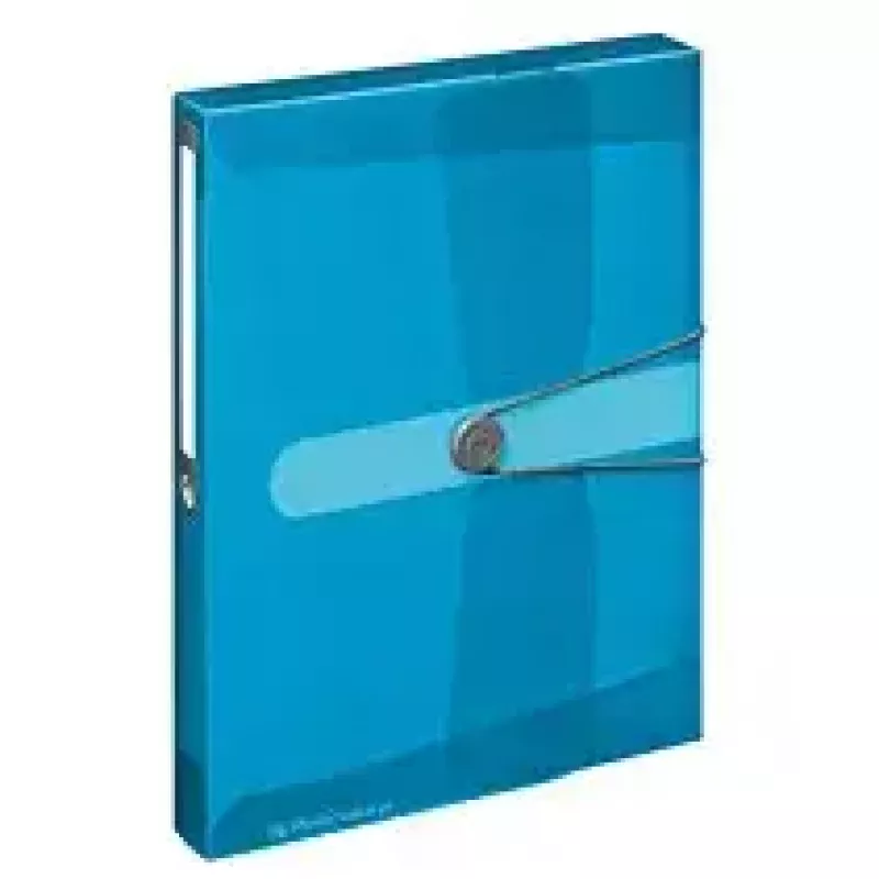Cartellina Herlitz polipropilene (PP) blu trasparente A4 11206141