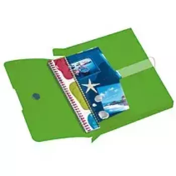 Cartellina Herlitz 11206133 polipropilene (PP) verde A4