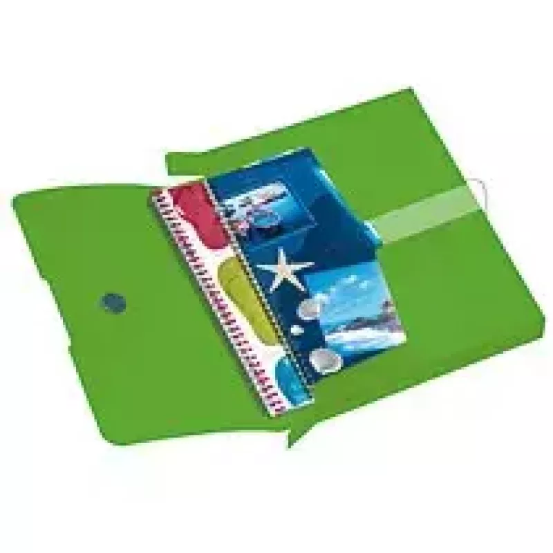Cartellina Herlitz 11206133 polipropilene (PP) verde A4