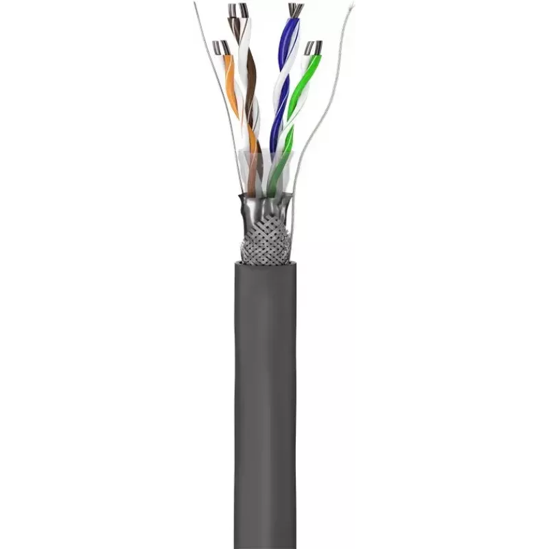 Cavo di rete Goobay CAT 5e SF/UTP grigio 305 m