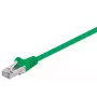 Cavo di rete Goobay 95547 1,5m Cat5e SF/UTP verde arancione