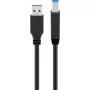 Cavo USB Goobay 95719 USB 3.2 Gen 1 1m USB A USB B nero