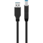 Cavo USB 3.0 Goobay 95721 0,25 m nero
