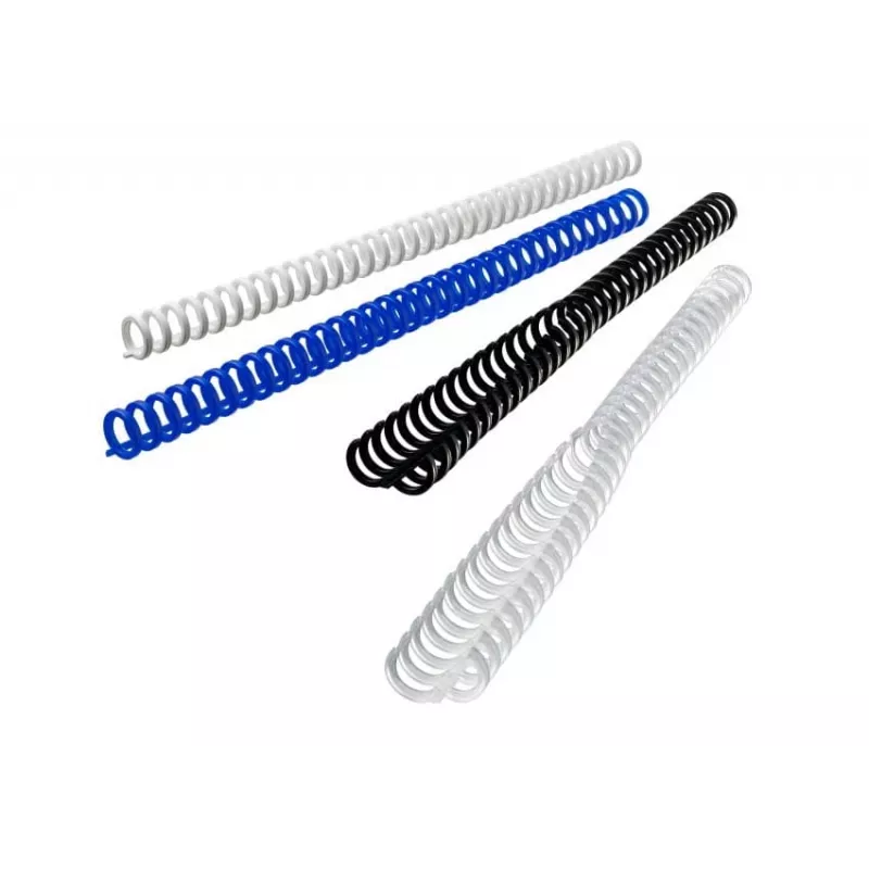 GBC ClickBind 388064E dorsi per rilegatura A4, 12 mm, 34 anelli, 95 fogli, neri, 50 pz.
