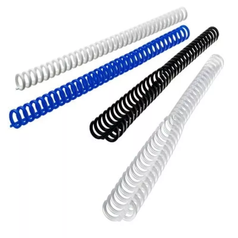 GBC ClickBind 388064E dorsi per rilegatura A4, 12 mm, 34 anelli, 95 fogli, neri, 50 pz.