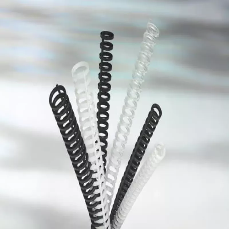 GBC ClickBind 388064E dorsi per rilegatura A4, 12 mm, 34 anelli, 95 fogli, neri, 50 pz.