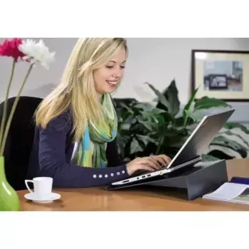 Hama 00053073 supporto per laptop nero 46,7 cm (18,4