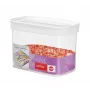 EMSA Optima 513557 contenitore per alimenti, 1 L, trasparente/bianco