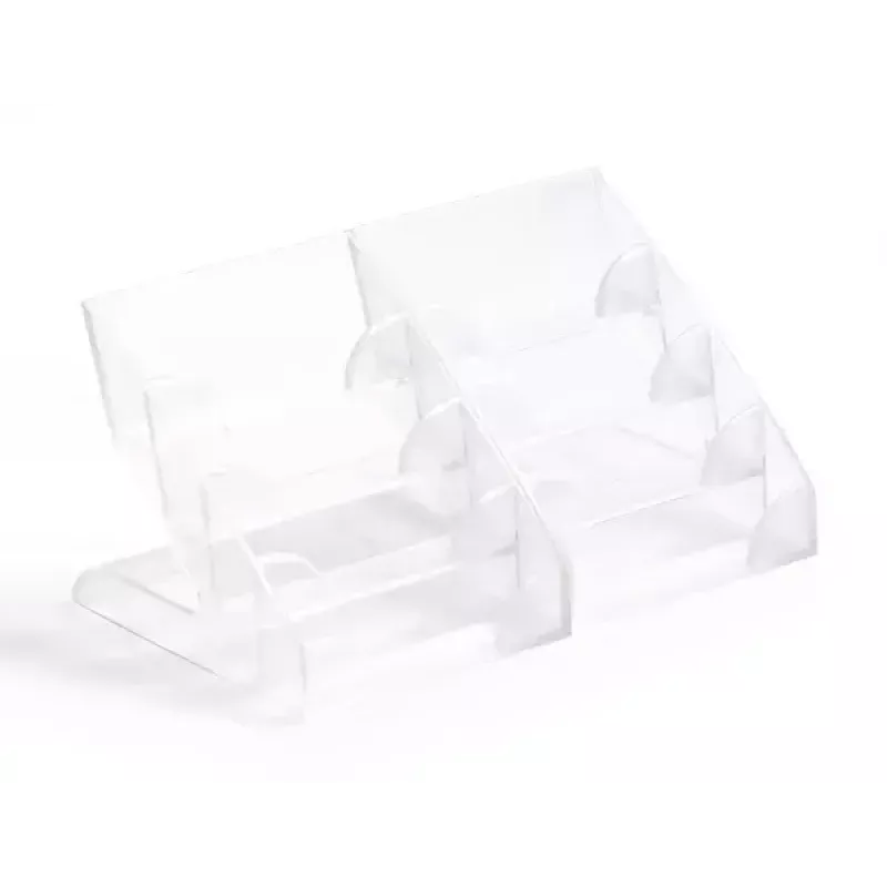 Portabiglietti da visita Durable 2439 plastica trasparente 240 biglietti