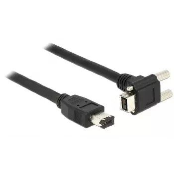 Cavo FireWire DeLOCK 83589 2 m 6 poli 9 poli nero