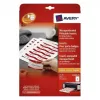 Avery L7418-25 etichette per nomi, bianco, 86 x 55 mm, 200 etichette (25 fogli)