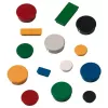 Magnete da frigorifero Franken HM38 02 verde 10 pezzi