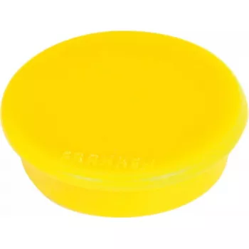 Magnete da frigorifero Franken HM38 04 giallo 10 pezzi