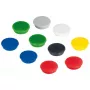 Magnete da frigorifero Franken HM38 99 colori assortiti 10 pezzi