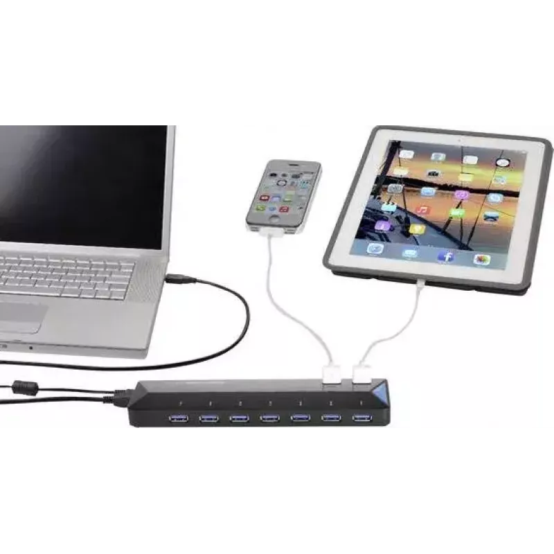 Hub interfaccia USB 3.2 Gen 1 Renkforce RF-3806034