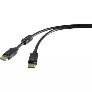Cavo DisplayPort Renkforce RF-4212201 1,8 m nero