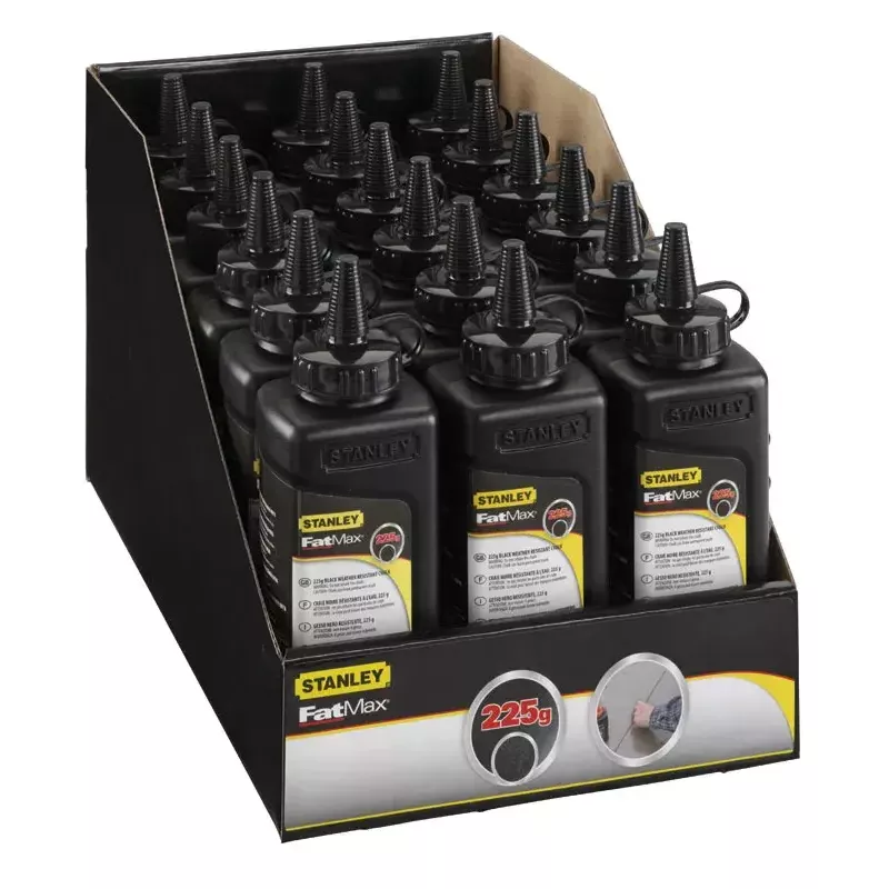 Stanley FatMax PRO 9-47-822 Polvere di gesso, nero, 226 g