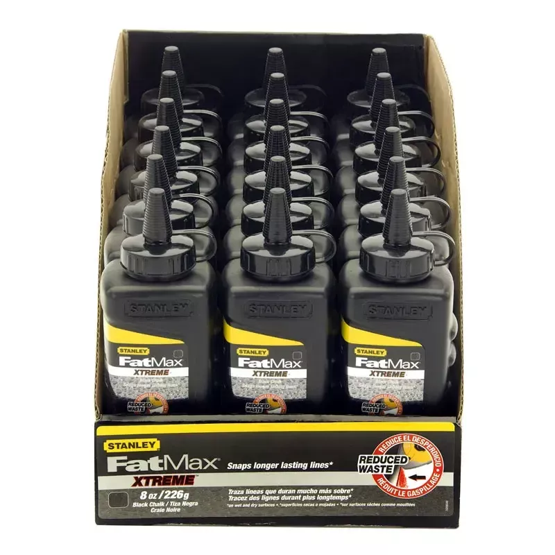 Stanley FatMax PRO 9-47-822 Polvere di gesso, nero, 226 g