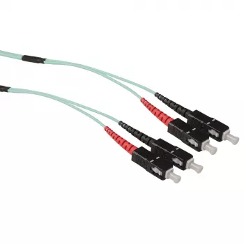 ACT 10 metri cavo in fibra ottica Multimode 50/125 OM3 duplex robusto con connettori SC