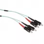 ACT 10 metri cavo in fibra ottica Multimode 50/125 OM3 duplex robusto con connettori SC