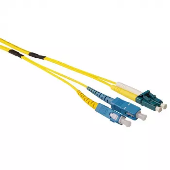 ACT 40 metri cavo in fibra ottica Singlemode 9/125 OS2 duplex robusto con connettori LC e SC