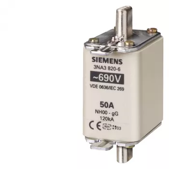 Siemens 3NA3822-6 cartuccia fusibile alta tensione 1 pz.