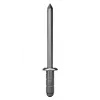 Rivetto cieco GESIPA 1432058 acciaio grigio testa 9,5 mm gambo 4,8 mm lunghezza 10 mm