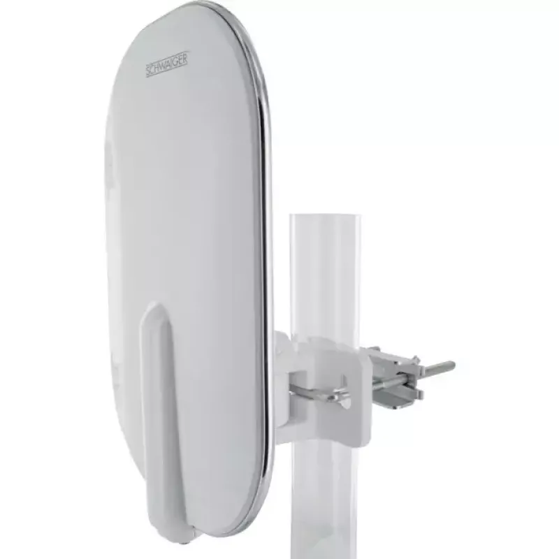Antenna esterna Schwaiger DTA4000 011 36 dB bianco cavo 8,5 m