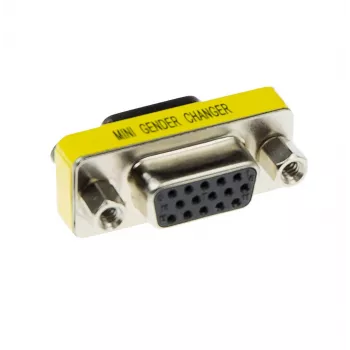 Adattatore D-sub High Density ACT 15 poli connettore femmina a 15 poli connettore femmina
