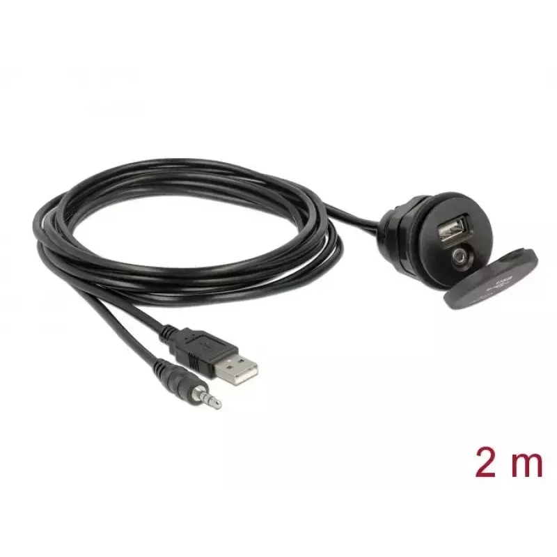 Cavo USB DeLOCK 85719 2 m USB A nero