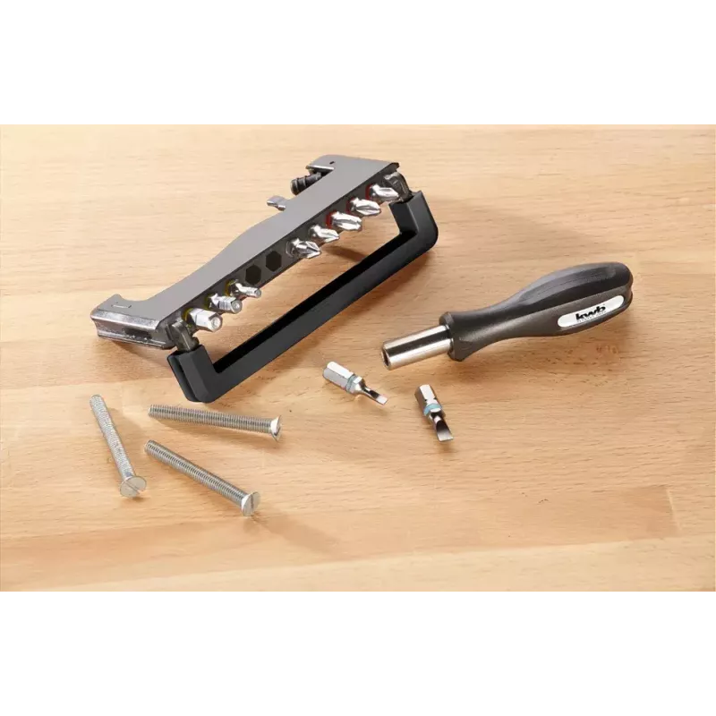 Set di punte per cacciavite KWB Industrial Steel Standard Handy Bit Box