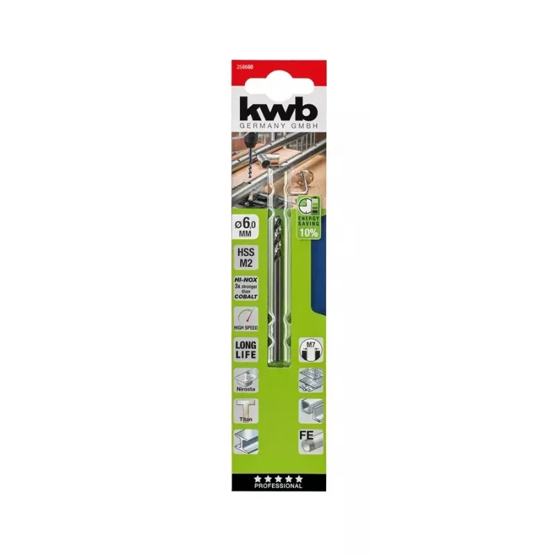Punta elicoidale KWB 258615