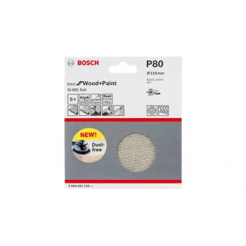 Foglio abrasivo Bosch M480 Best for Wood and Paint 2608621144