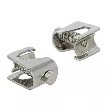 Fermacavo DeLOCK 66445 argento