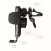 Swissten S-Grip W2-AV5 supporto auto con caricatore wireless da 15 W, con cavo USB/USB-C, nero